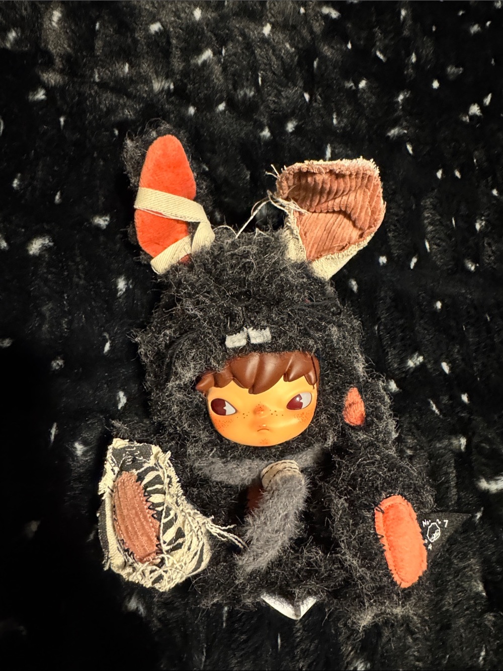 Hirono Little Hare Plush Doll Pendant (SECRET)
